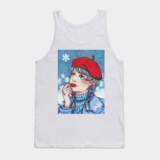 First Snowflake Tank Top